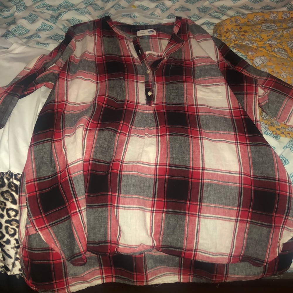 Tunic top 3 button